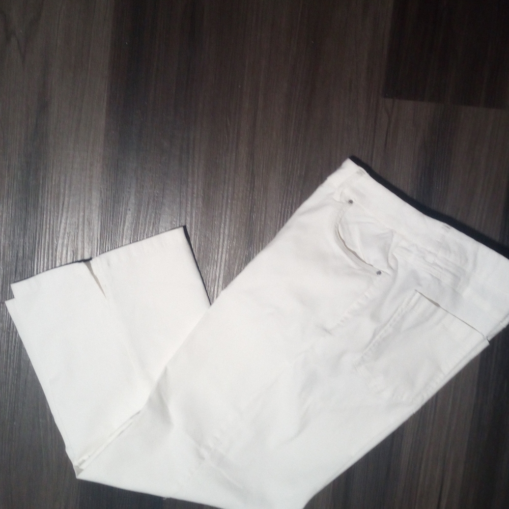 White Adyson Parker Stretch Pants‎